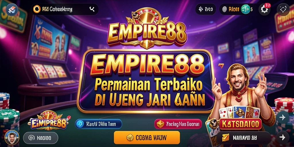 Tampilan gameplay menarik dari EMPIRE88 dalam permainan Kasino.