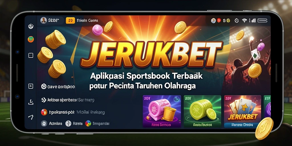 Tampilan gameplay menarik aplikasi sportsbook JERUKBET.