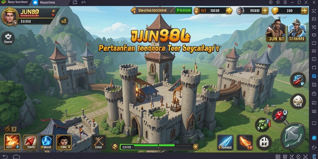 Tampilan menakjubkan dari permainan Tower Defense yang mendebarkan.