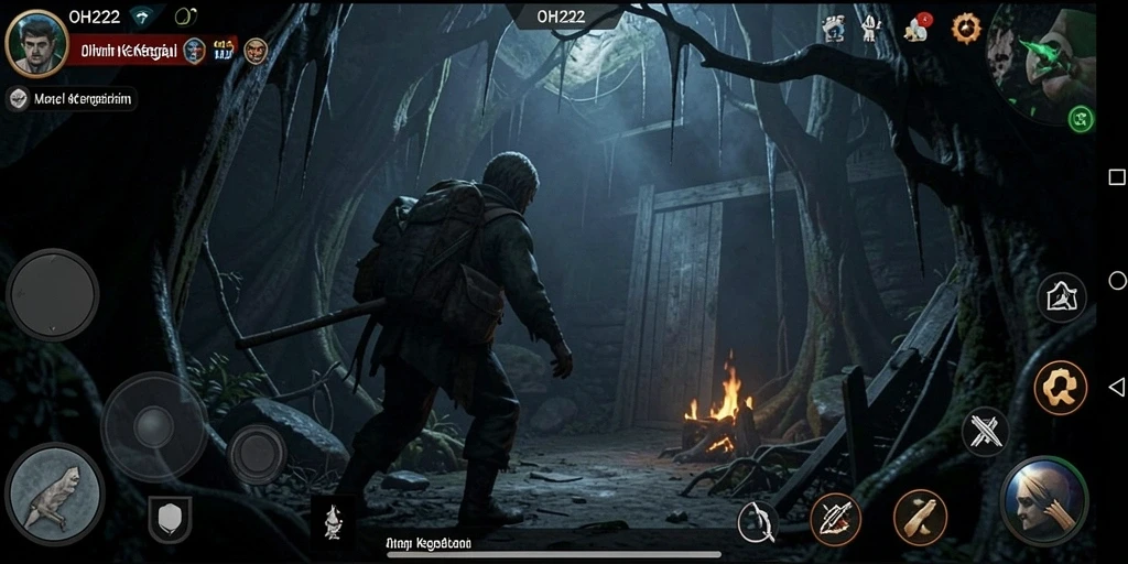 Gameplay mendebarkan dengan suasana penuh kengerian.