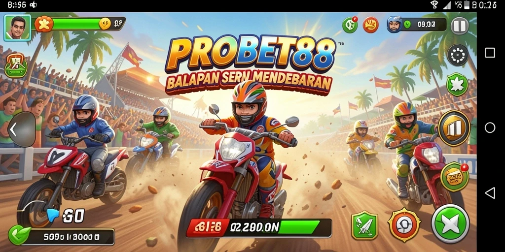 Gameplay balapan yang mendebarkan dan efek grafis menakjubkan.