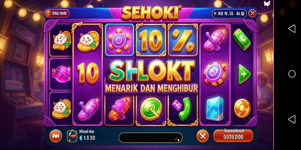 Tampilan gameplay SEHOKI yang menarik dan menghibur.
