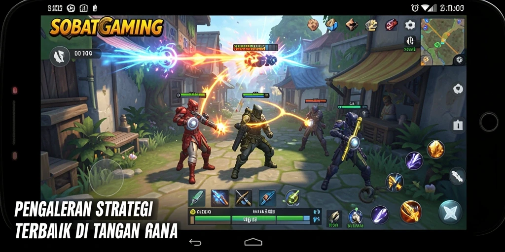 Gameplay SOBATGAMING yang seru dan strategis.