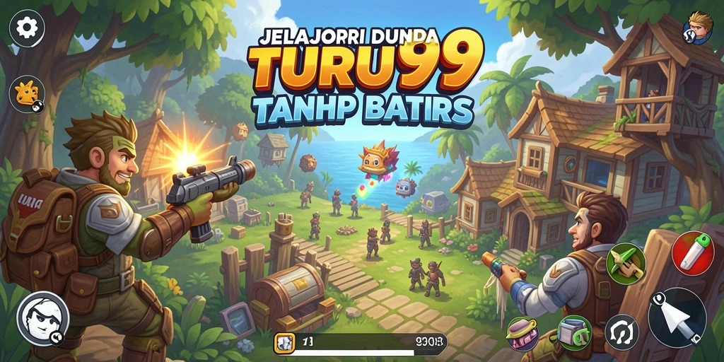 Tampilan gameplay TURU99 yang menakjubkan dalam dunia Open World.